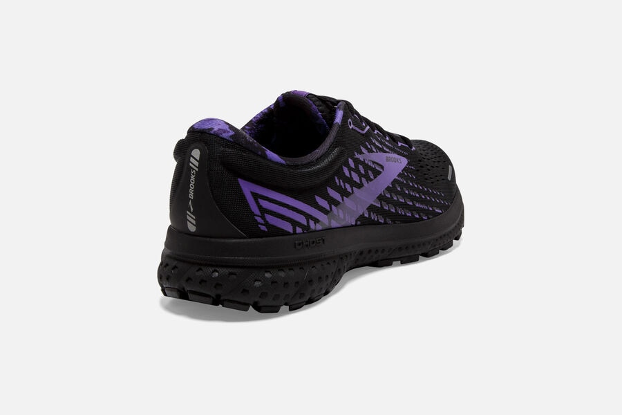 Brooks Ghost 13 Road Loopschoenen Heren - Zwart/Paars - 567193QOA